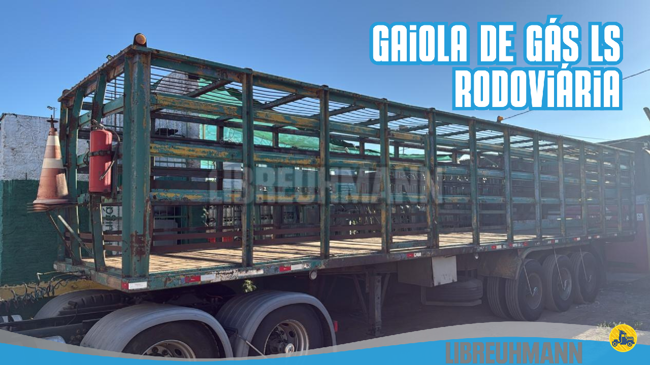 CARRETA SEMI-REBOQUE GAIOLA de GAS Libreuhmann - Librelato URUGUAIANA RIO GRANDE DO SUL RS