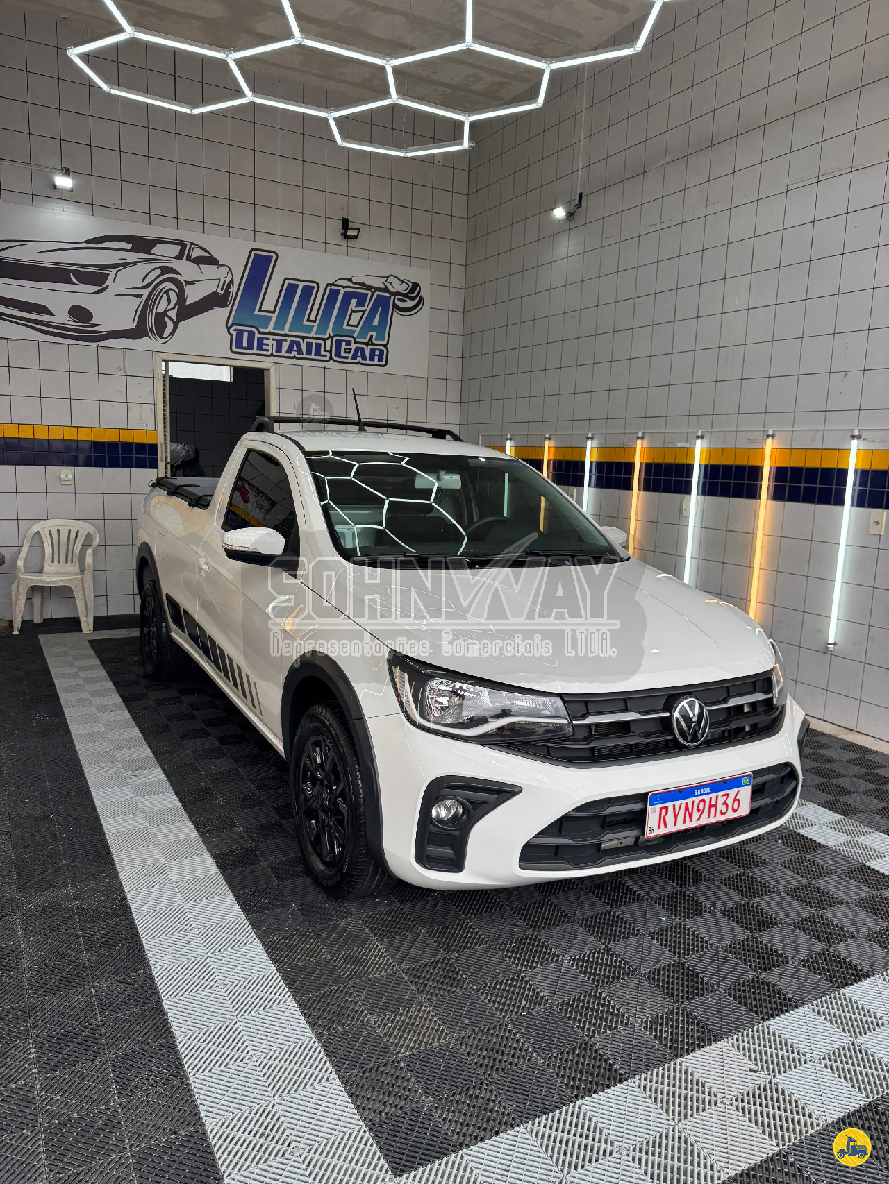 CARRO VW - Volkswagen Saveiro 1.6 Trendline Sohnway Representações JOINVILLE SANTA CATARINA SC