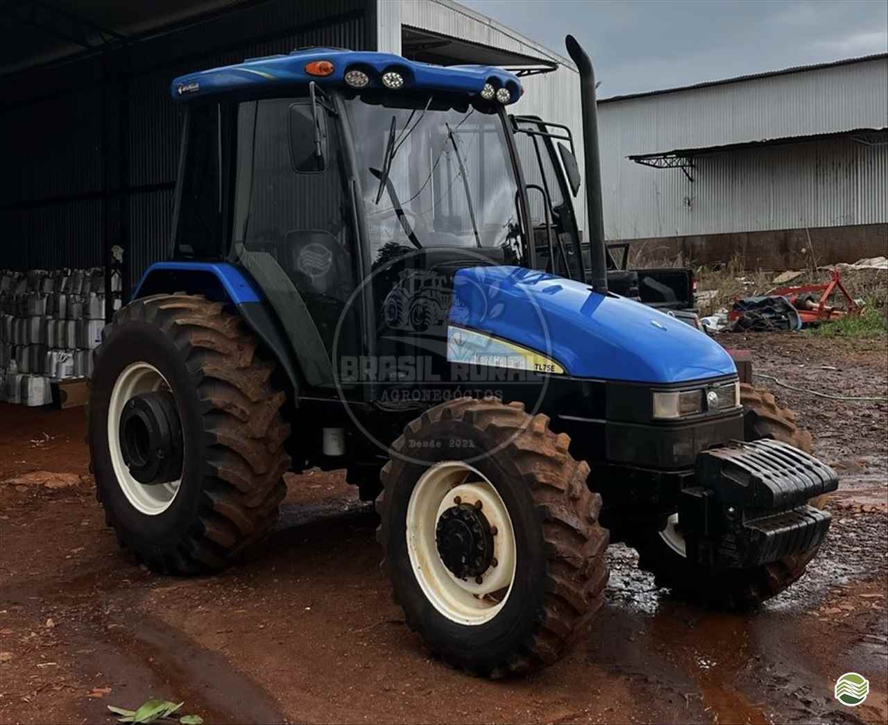 TRATOR NEW HOLLAND NEW TL 75E/4 Tração 4x4 Brasil Rural - Agronegócios CAMPINA DA LAGOA PARANÁ PR