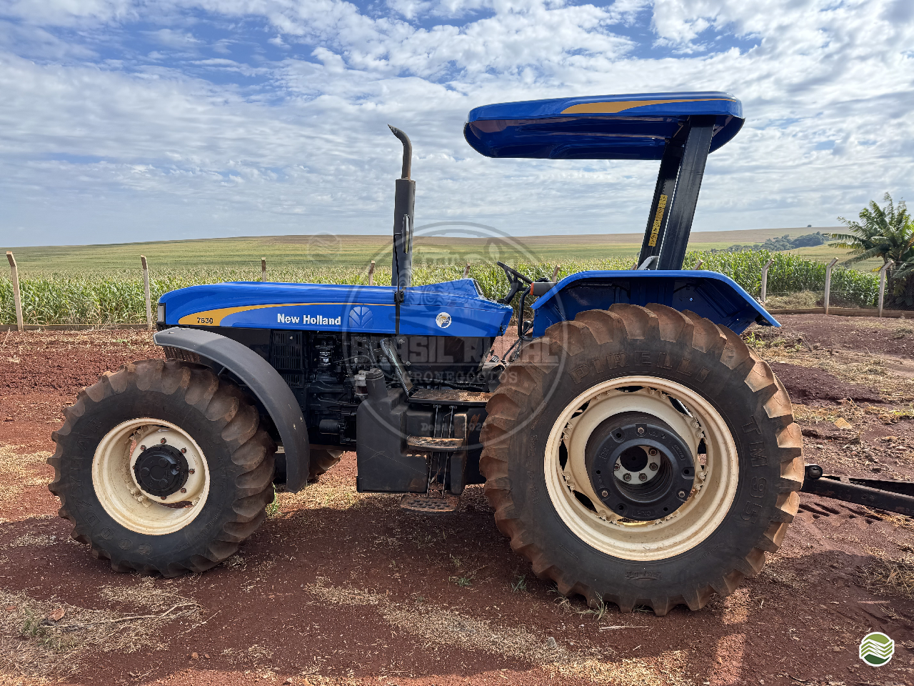 TRATOR NEW HOLLAND NEW 7630 Tração 4x4 Brasil Rural - Agronegócios CAMPINA DA LAGOA PARANÁ PR