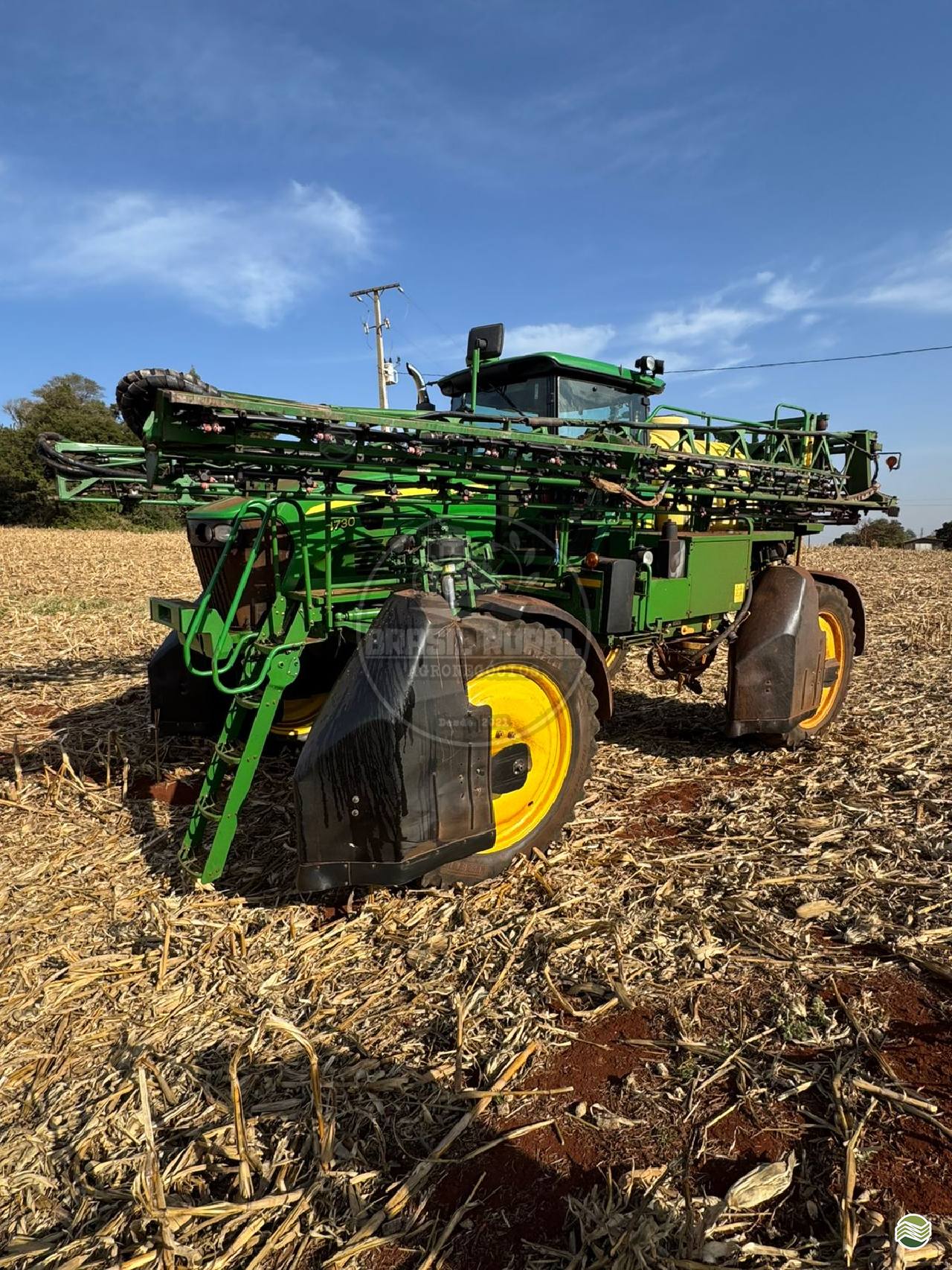 PULVERIZADOR JOHN DEERE JOHN DEERE 4730 Tração 4x4 Brasil Rural - Agronegócios CAMPINA DA LAGOA PARANÁ PR