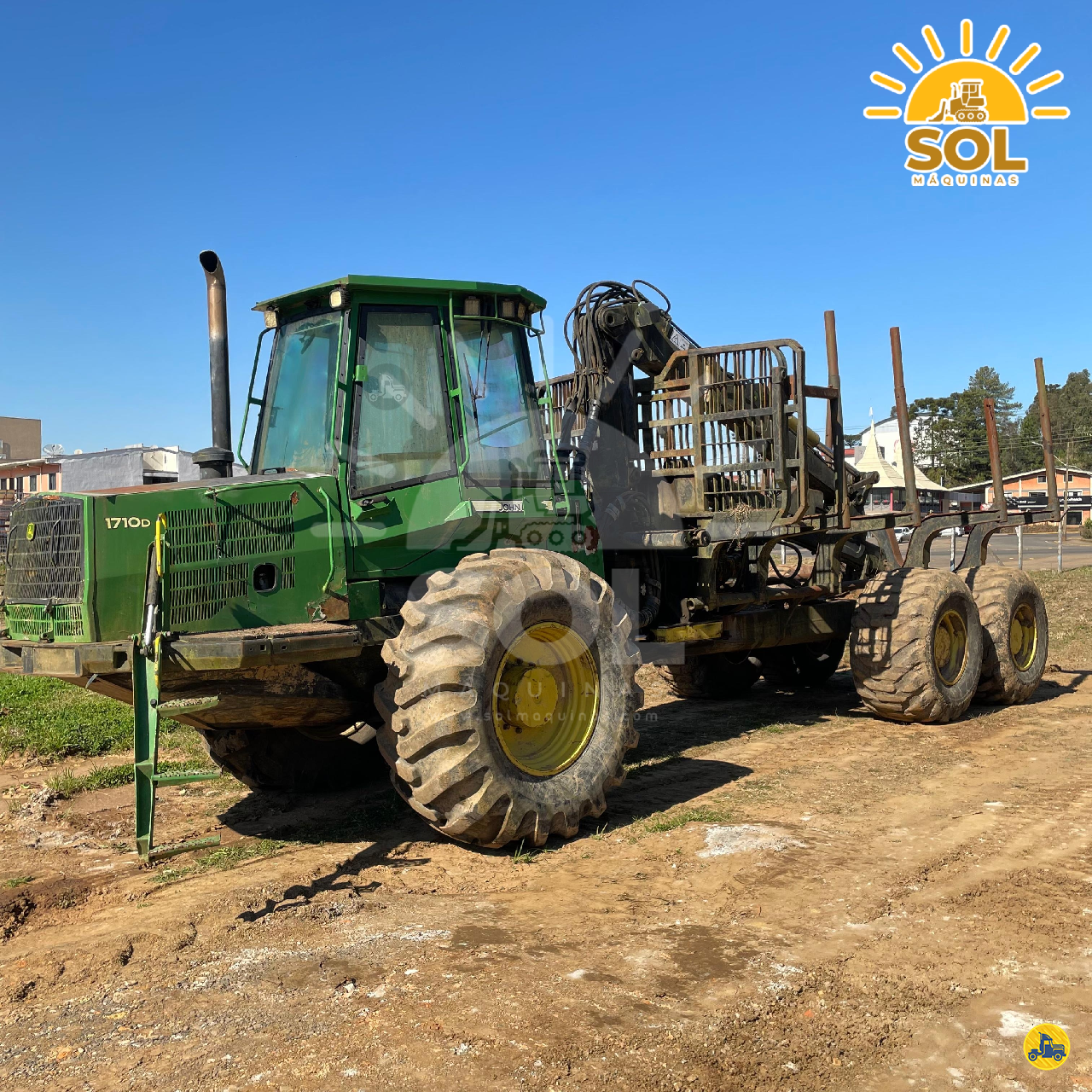 FLORESTAL FORWARDER JOHN DEERE 1710D Sol Máquinas FRAIBURGO SANTA CATARINA SC