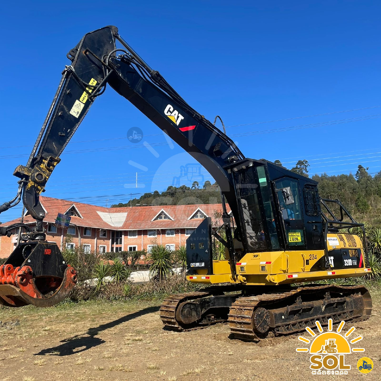 ESCAVADEIRA CATERPILLAR 320DFM Sol Máquinas FRAIBURGO SANTA CATARINA SC
