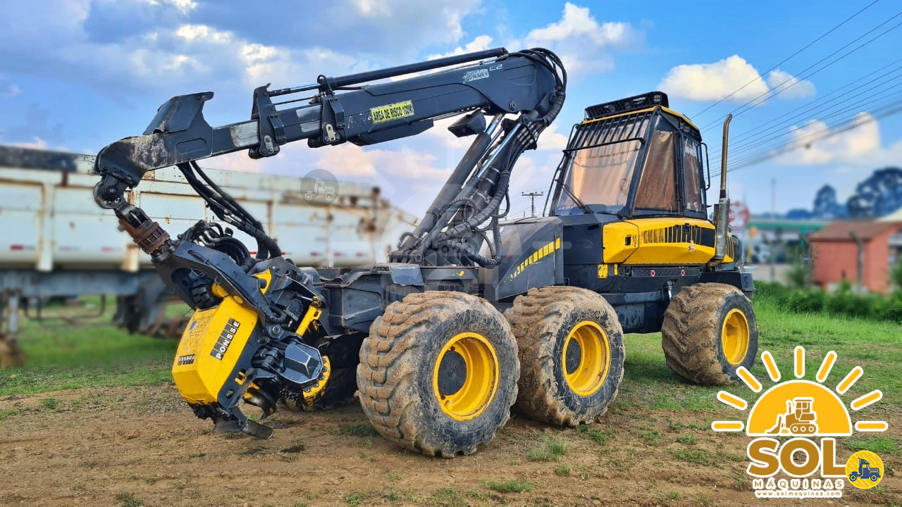 FLORESTAL HARVESTER PONSSE BEAVER 6W Sol Máquinas FRAIBURGO SANTA CATARINA SC