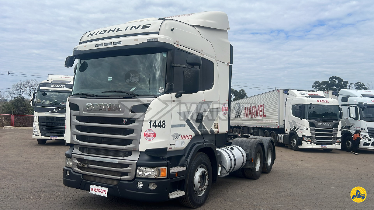 CAMINHAO SCANIA SCANIA R440 Cavalo Mecânico Cavalo 6x2 Transportes Marvel CHAPECO SANTA CATARINA SC
