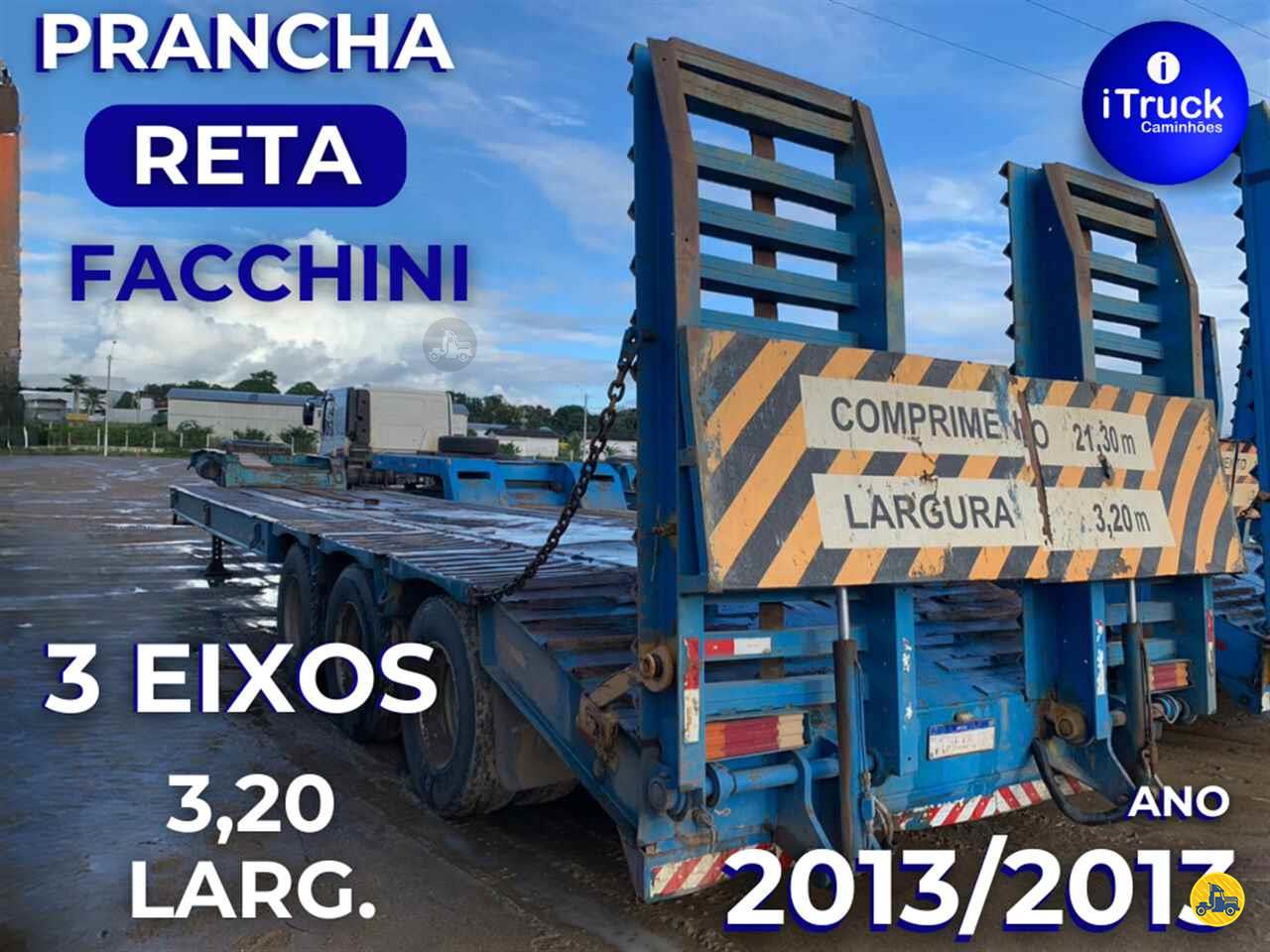 CARRETA SEMI-REBOQUE PRANCHA Reta iTruck Caminhões VITORIA ESPÍRITO SANTO ES