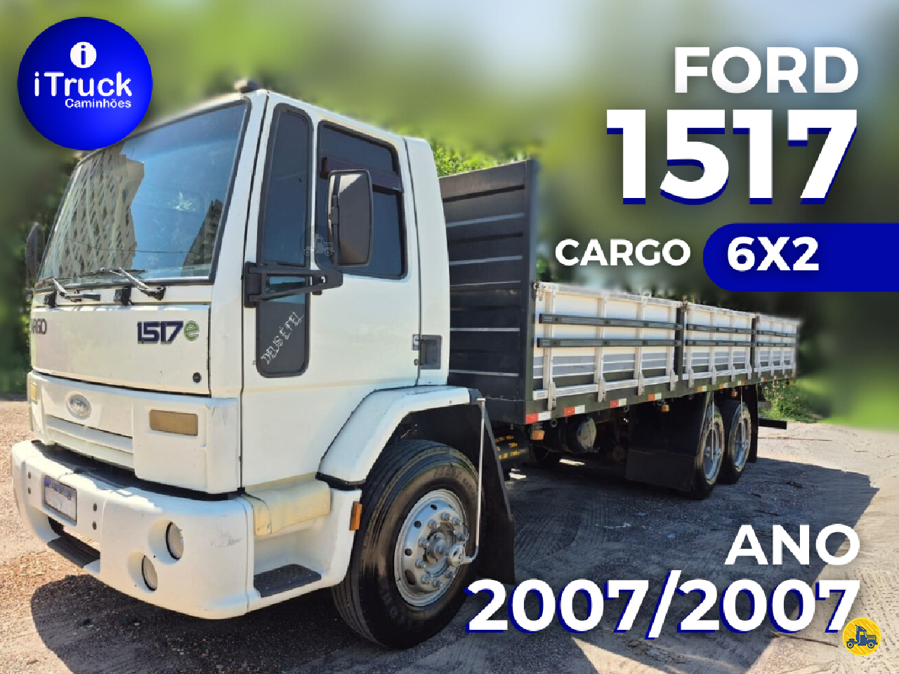 CAMINHAO FORD CARGO 1517 Graneleiro Truck 6x2 iTruck Caminhões VITORIA ESPÍRITO SANTO ES