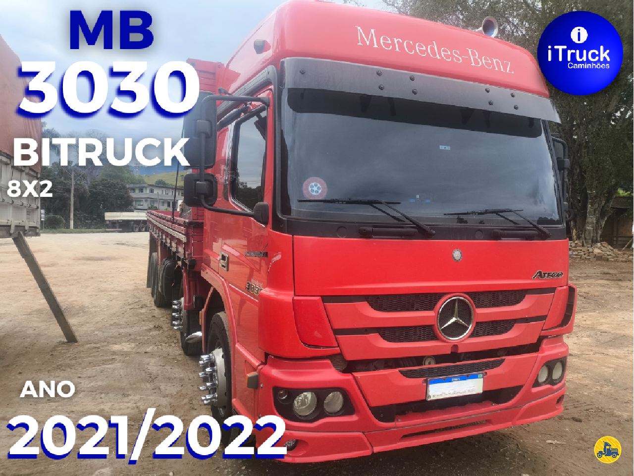 CAMINHAO MERCEDES-BENZ MB 3030 Carga Seca BiTruck 8x2 iTruck Caminhões VITORIA ESPÍRITO SANTO ES