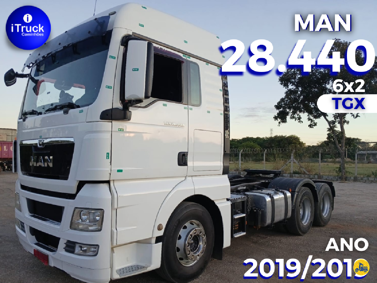 CAMINHAO MAN TGX 28 440 Cavalo Mecânico Cavalo 6x2 iTruck Caminhões VITORIA ESPÍRITO SANTO ES