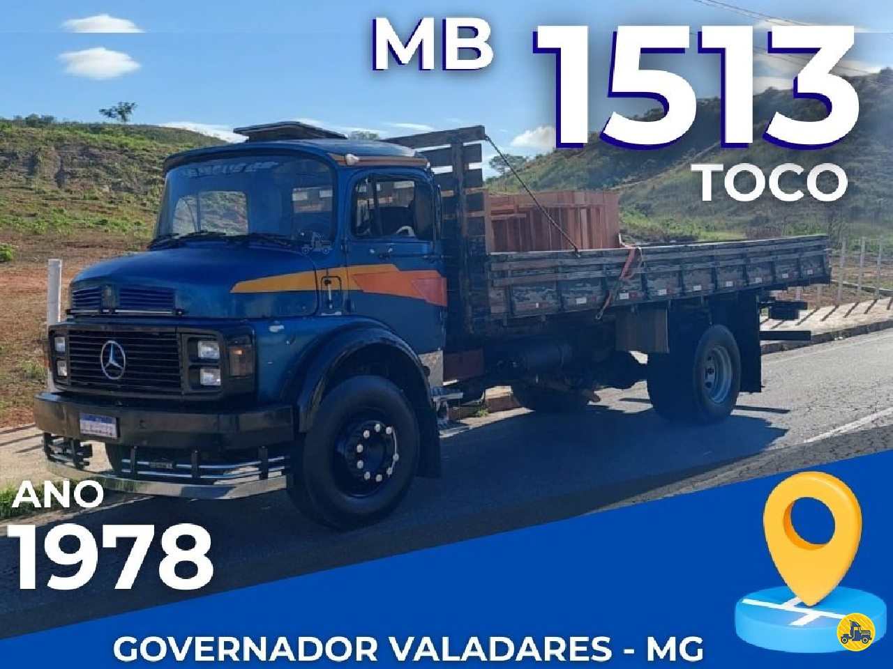 CAMINHAO MERCEDES-BENZ MB 1513 Grade Baixa Toco 4x2 iTruck Caminhões VITORIA ESPÍRITO SANTO ES