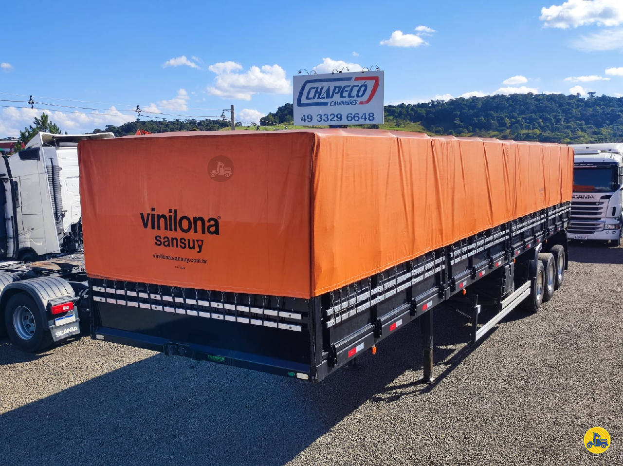 CARRETA SEMI-REBOQUE GRANELEIRO Chapecó Caminhões CORDILHEIRA ALTA SANTA CATARINA SC
