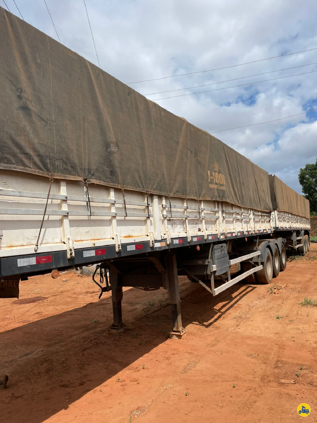 CARRETA BITREM 9 EIXOS GRANELEIRO Farmotec Logística BURITIS MINAS GERAIS MG