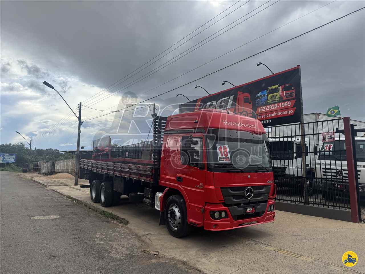 CAMINHAO MERCEDES-BENZ MB 2430 Carga Seca Cavalo 6x2 Rei Caminhões GOIANIA GOIAS GO