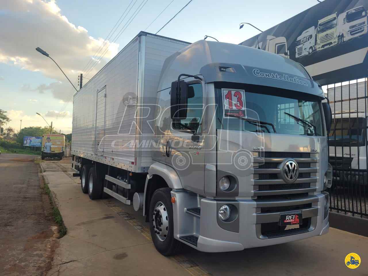 CAMINHAO VOLKSWAGEN VW 24280 Baú Furgão Cavalo 6x2 Rei Caminhões GOIANIA GOIAS GO