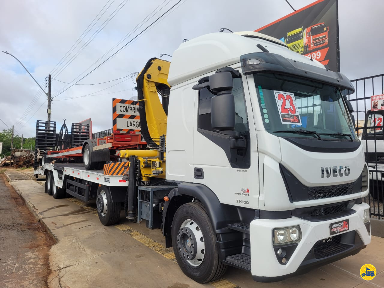 CAMINHAO IVECO TECTOR 31 300 Guincho Munck BiTruck 8x2 Rei Caminhões GOIANIA GOIAS GO