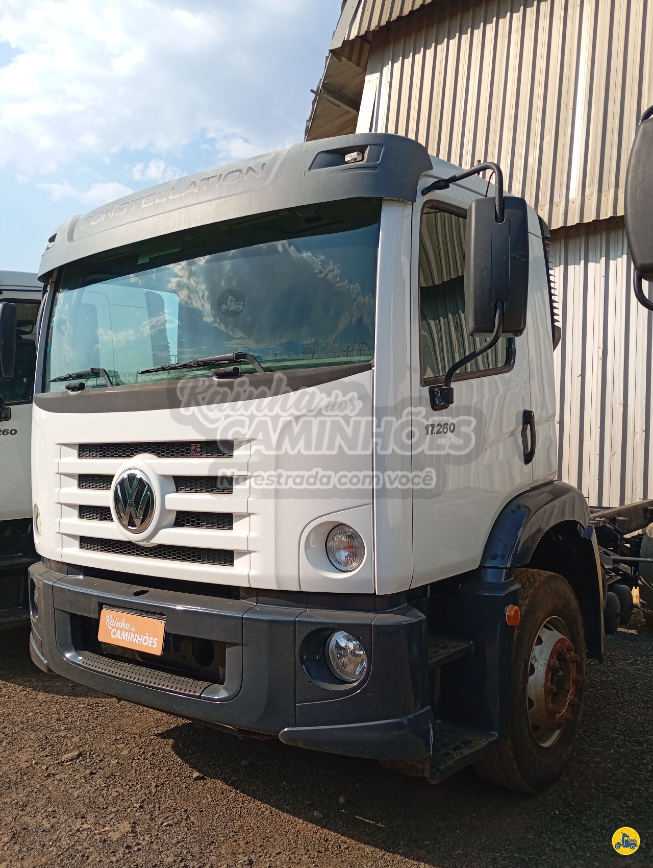 CAMINHAO VOLKSWAGEN VW 17260 Chassis 3/4 4x2 Rainha dos Caminhões HIDROLANDIA GOIAS GO