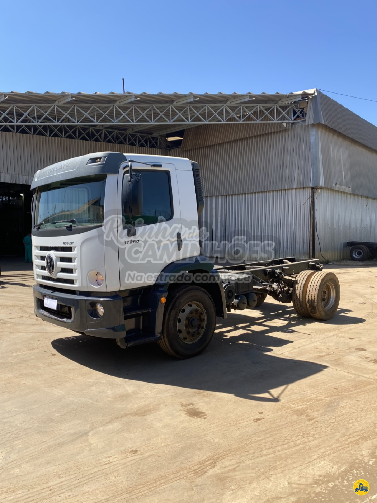 CAMINHAO VOLKSWAGEN VW 17260 Chassis 3/4 4x2 Rainha dos Caminhões HIDROLANDIA GOIAS GO