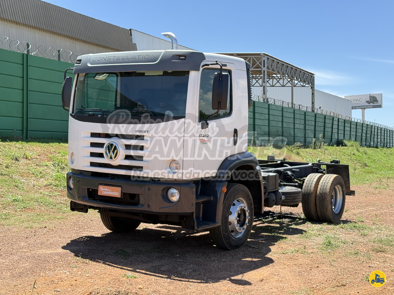 CAMINHAO VOLKSWAGEN VW 17260 Chassis 3/4 4x2 Rainha dos Caminhões HIDROLANDIA GOIAS GO