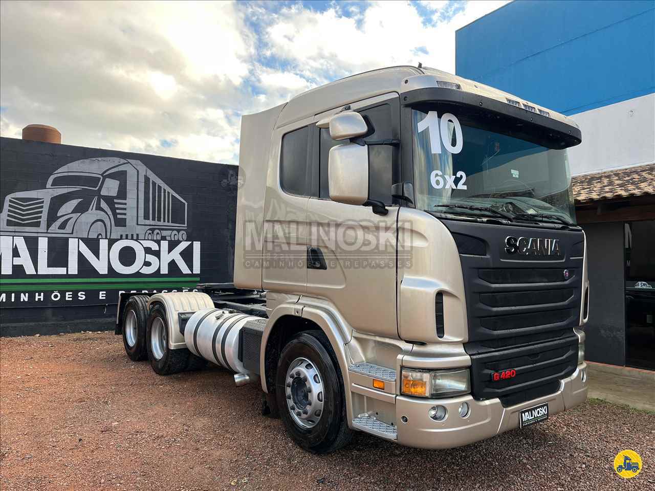 CAMINHAO SCANIA SCANIA R420 Cavalo Mecânico Cavalo 6x2 Malinoski Caminhões e Repasses CURITIBA PARANÁ PR