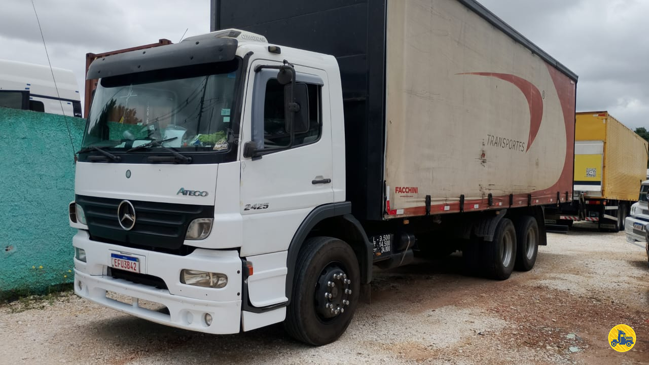CAMINHAO MERCEDES-BENZ MB 2430 Baú Sider Truck 6x2 Bebe Caminhões CURITIBA PARANÁ PR