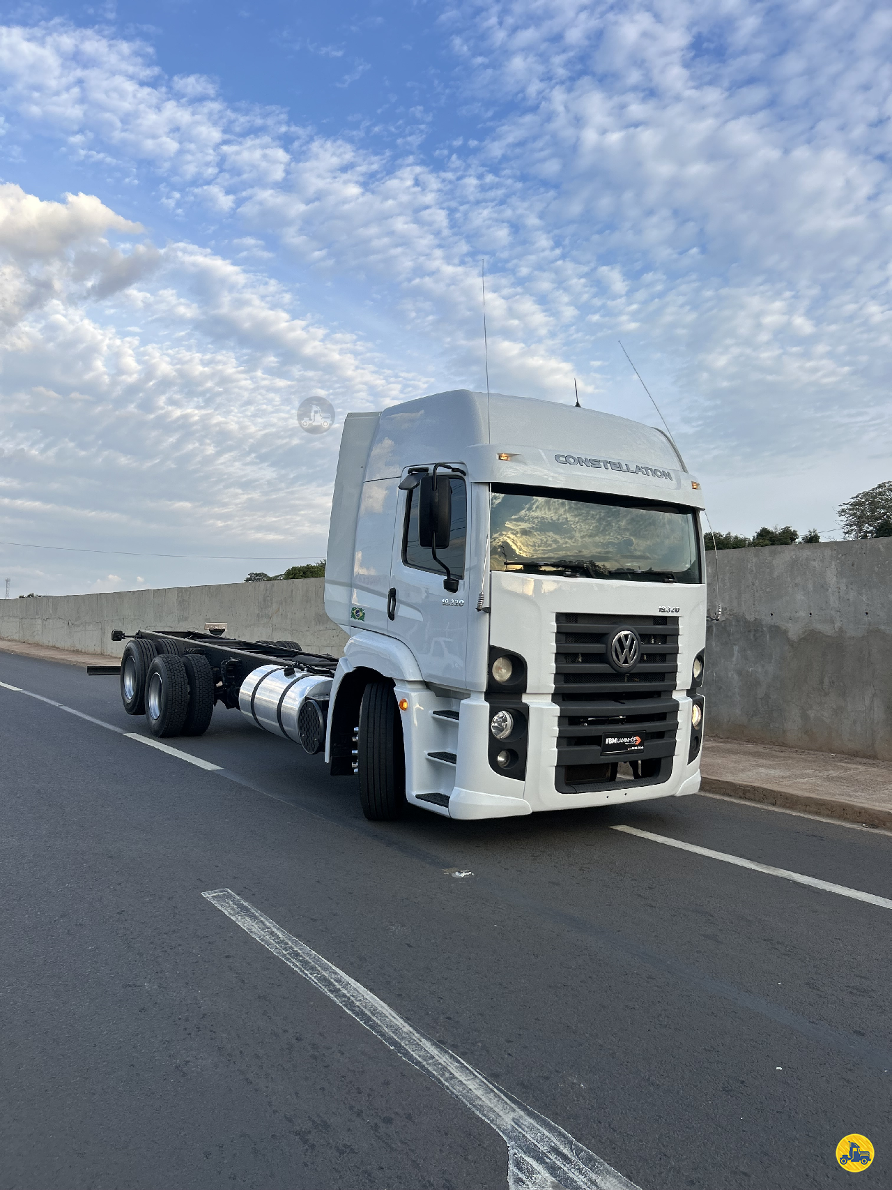 CAMINHAO VOLKSWAGEN VW 19320 Chassis Truck 6x2 FBM Caminhões  MONTE ALTO SÃO PAULO SP