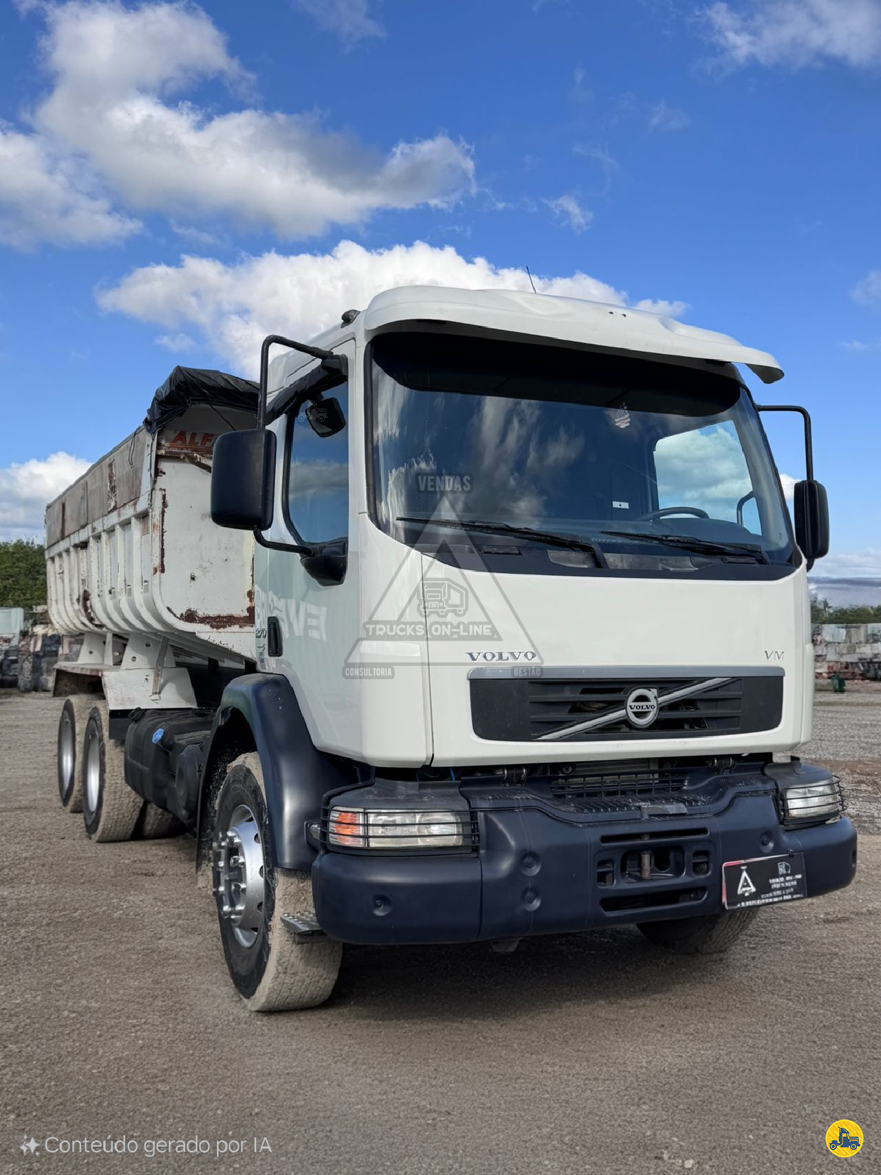 CAMINHAO VOLVO VOLVO VM 270 Caçamba Basculante Truck 6x4 Trucks Online PONTA GROSSA PARANÁ PR