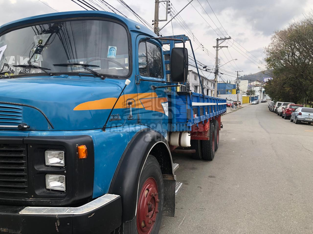 CAMINHAO MERCEDES-BENZ MB 1113 Grade Baixa Truck 6x2 Araken Caminhões e Cia CAJAMAR SÃO PAULO SP