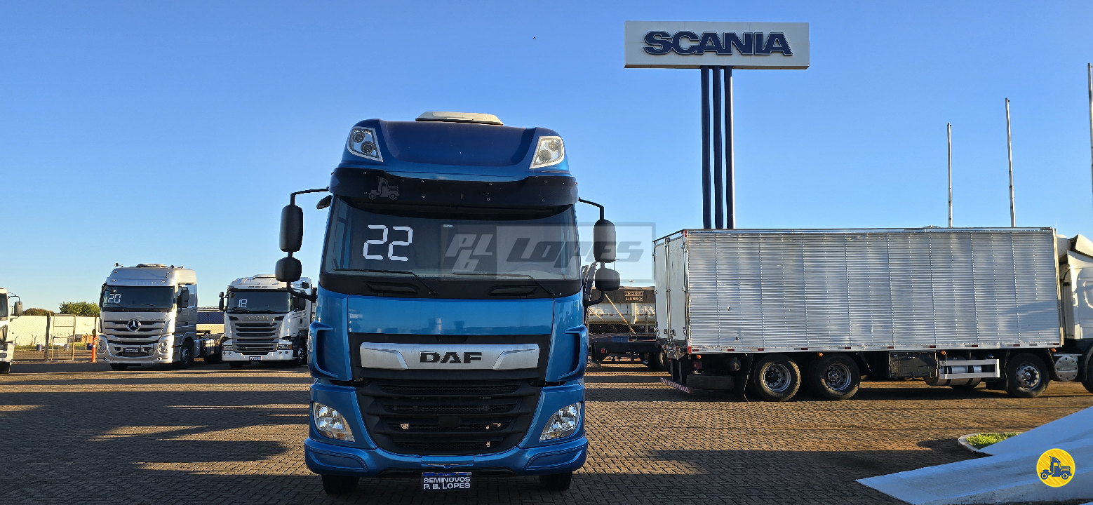 CAMINHAO DAF DAF CF 300 Chassis Truck 6x2 P. B. Lopes - Scania - Campo Grande MS CAMPO GRANDE MATO GROSSO DO SUL MS