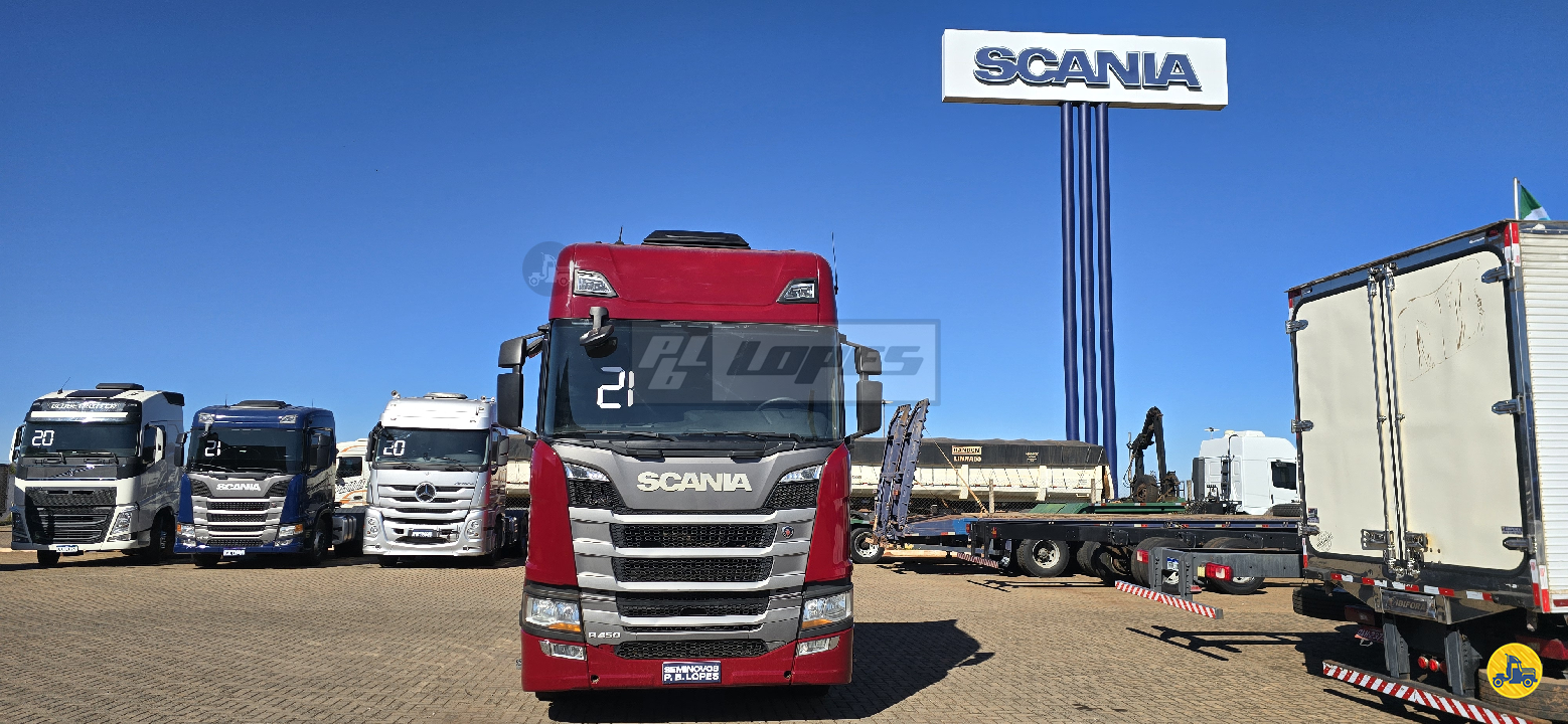 CAMINHAO SCANIA SCANIA R450 Cavalo Mecânico Cavalo 6x2 P. B. Lopes - Scania - Campo Grande MS CAMPO GRANDE MATO GROSSO DO SUL MS