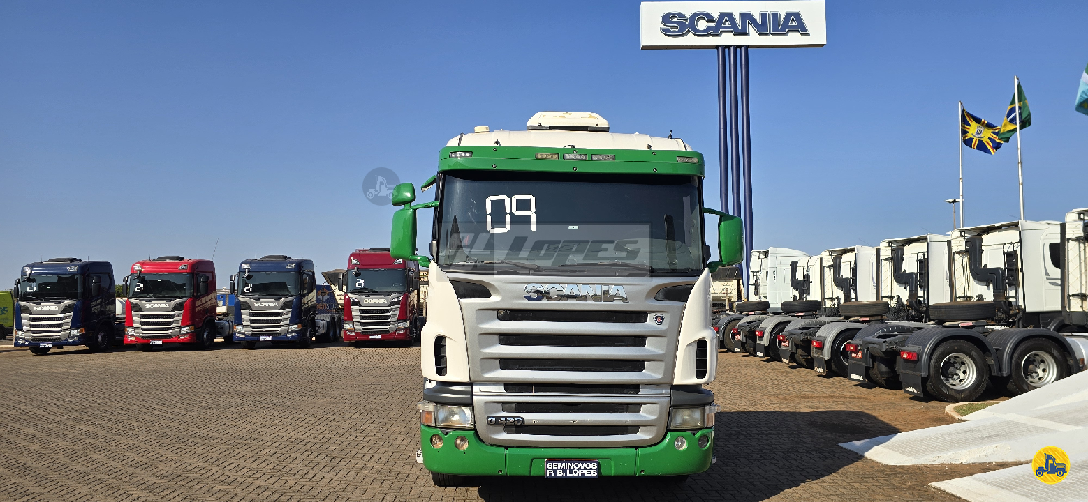 CAMINHAO SCANIA SCANIA G420 Cavalo Mecânico Cavalo 6x2 P. B. Lopes - Scania - Campo Grande MS CAMPO GRANDE MATO GROSSO DO SUL MS