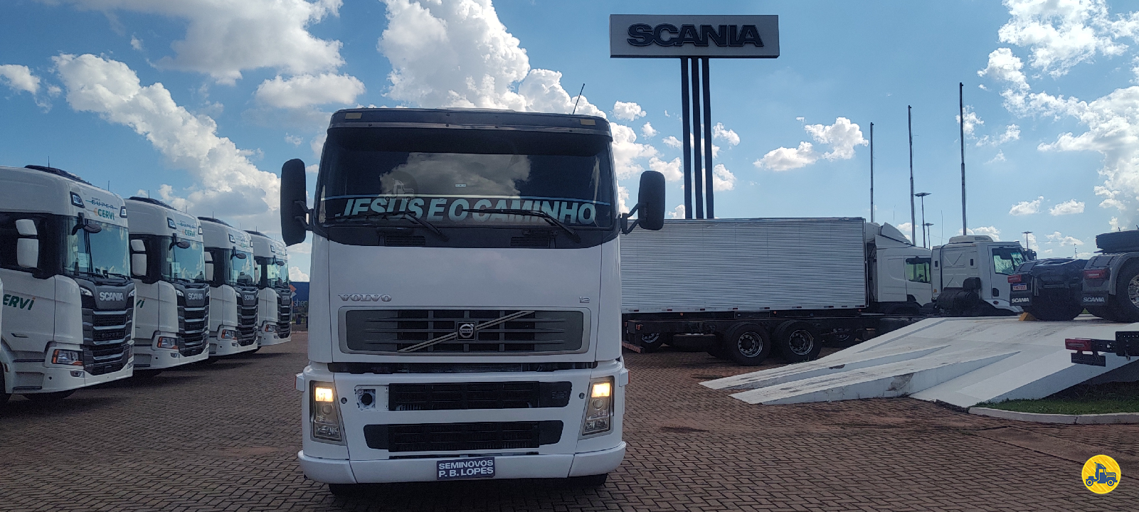 CAMINHAO VOLVO VOLVO FH12 380 Cavalo Mecânico Cavalo 6x2 P. B. Lopes - Scania - Campo Grande MS CAMPO GRANDE MATO GROSSO DO SUL MS