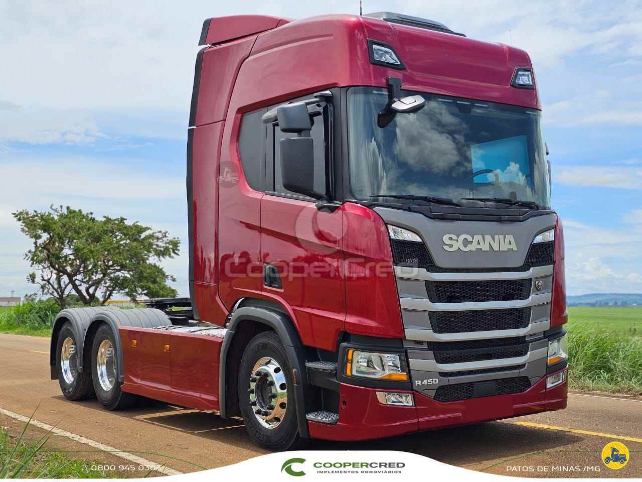 CAMINHAO SCANIA SCANIA R450 Cavalo Mecânico Truck 6x2 Cooper Cred Implementos Rodoviários MG PATOS DE MINAS MINAS GERAIS MG