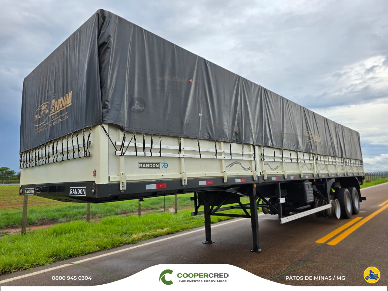 CARRETA SEMI-REBOQUE GRANELEIRO Cooper Cred Implementos Rodoviários MG PATOS DE MINAS MINAS GERAIS MG
