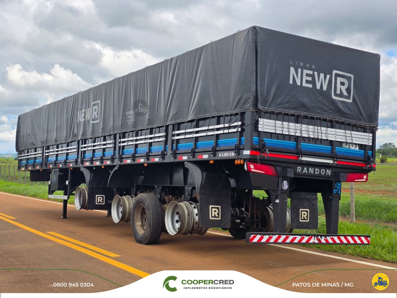 CARRETA SEMI-REBOQUE GRANELEIRO Cooper Cred Implementos Rodoviários MG PATOS DE MINAS MINAS GERAIS MG