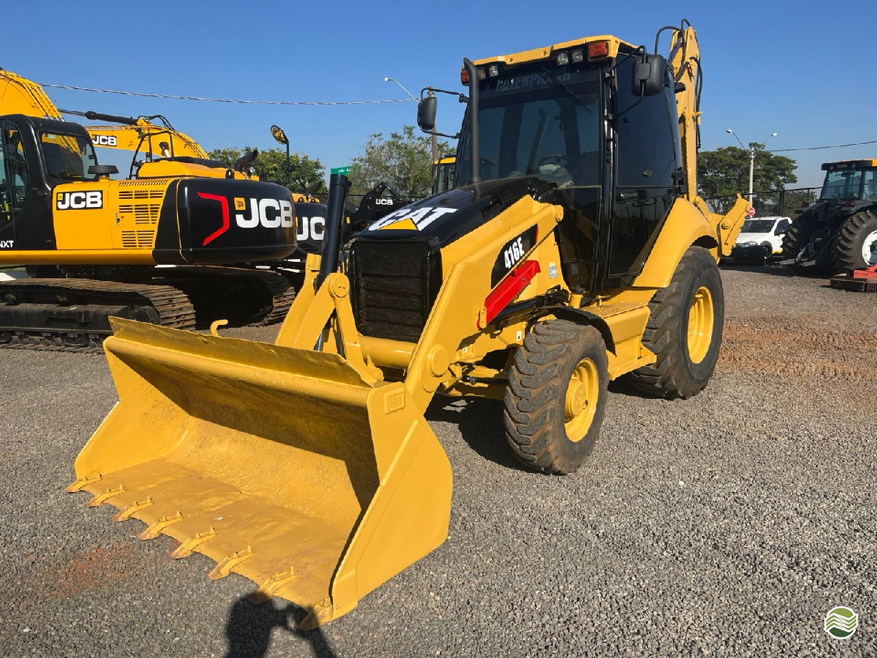 RETRO ESCAVADEIRA CATERPILLAR 416E Tração 4x4 Rafael Souza - Tudo Para Fazendas PONTA GROSSA PARANÁ PR