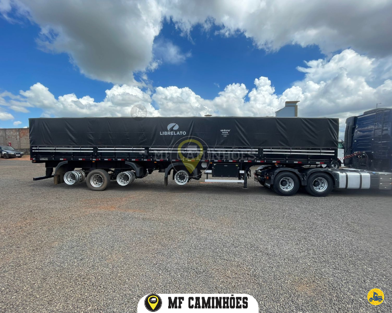 CARRETA SEMI-REBOQUE GRANELEIRO MF Caminhões UBERLANDIA MINAS GERAIS MG