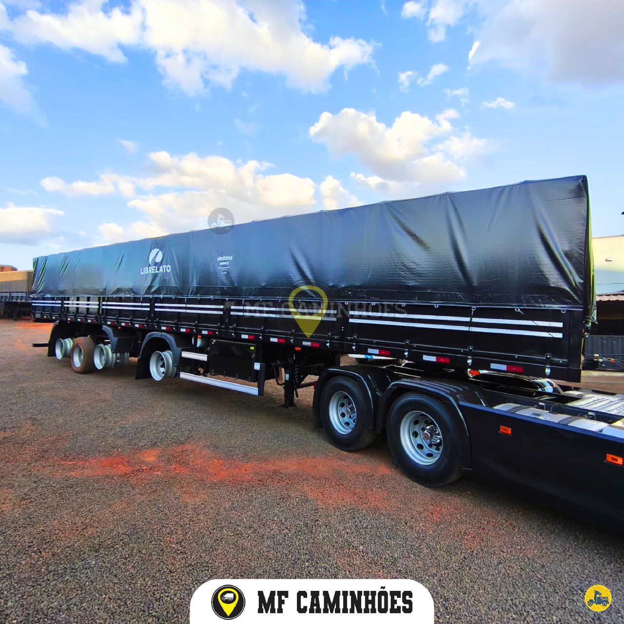 CARRETA SEMI-REBOQUE GRANELEIRO MF Caminhões UBERLANDIA MINAS GERAIS MG