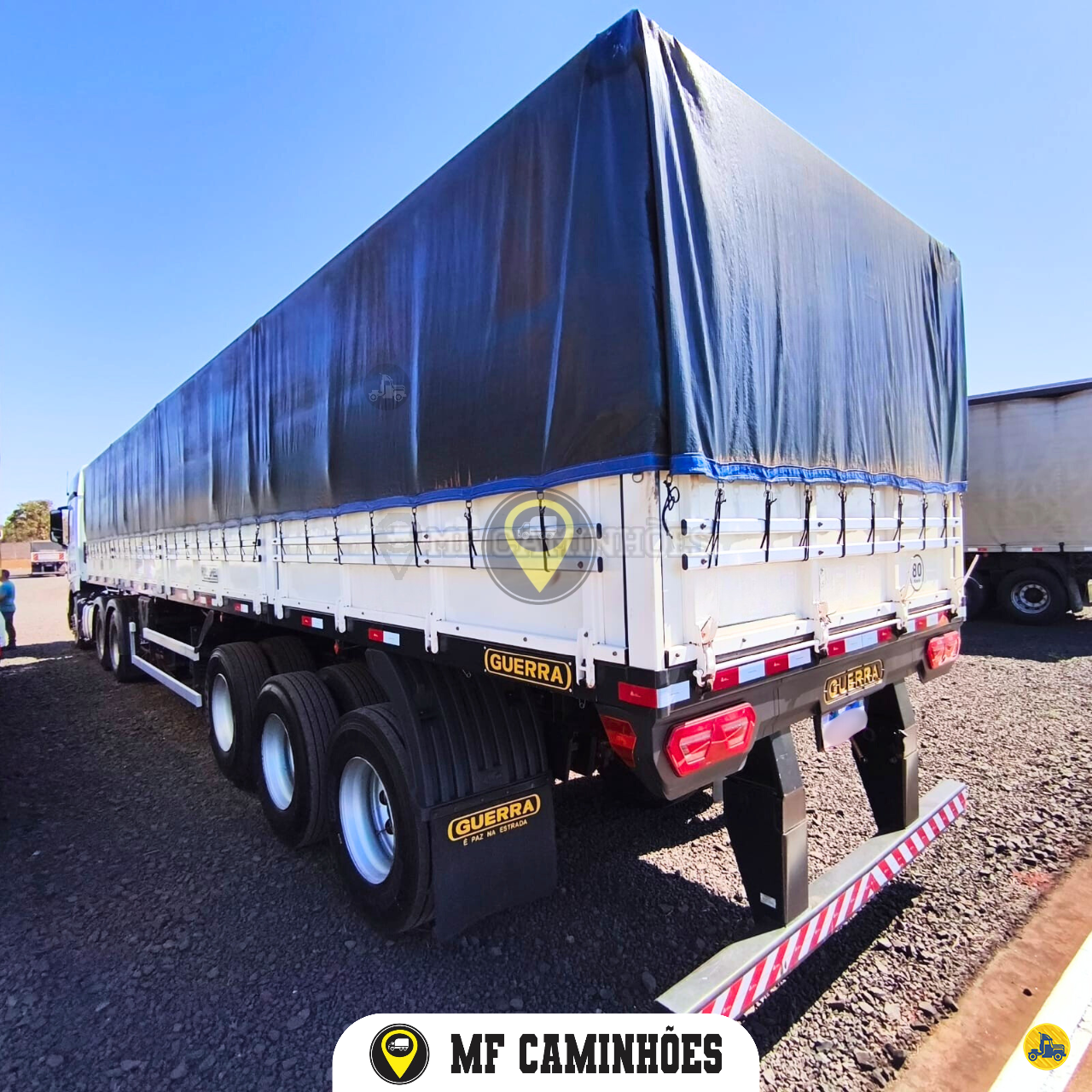 CARRETA SEMI-REBOQUE GRANELEIRO MF Caminhões UBERLANDIA MINAS GERAIS MG