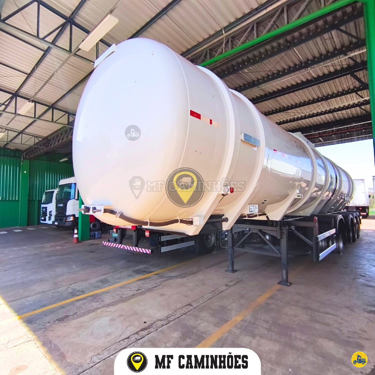 CARRETA SEMI-REBOQUE TANQUE INOX MF Caminhões UBERLANDIA MINAS GERAIS MG