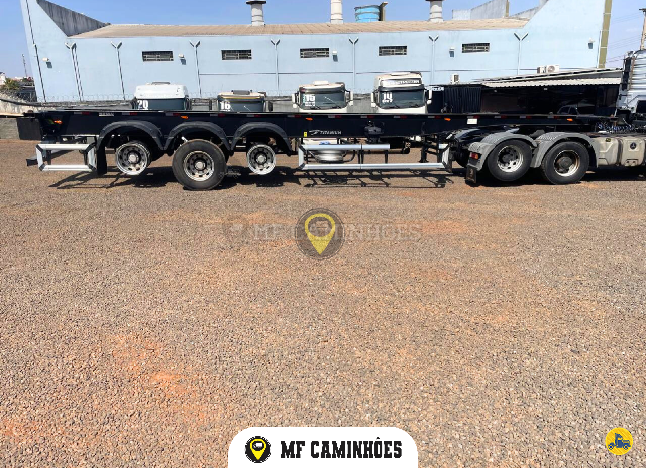 CARRETA SEMI-REBOQUE PORTA-CONTAINER MF Caminhões UBERLANDIA MINAS GERAIS MG