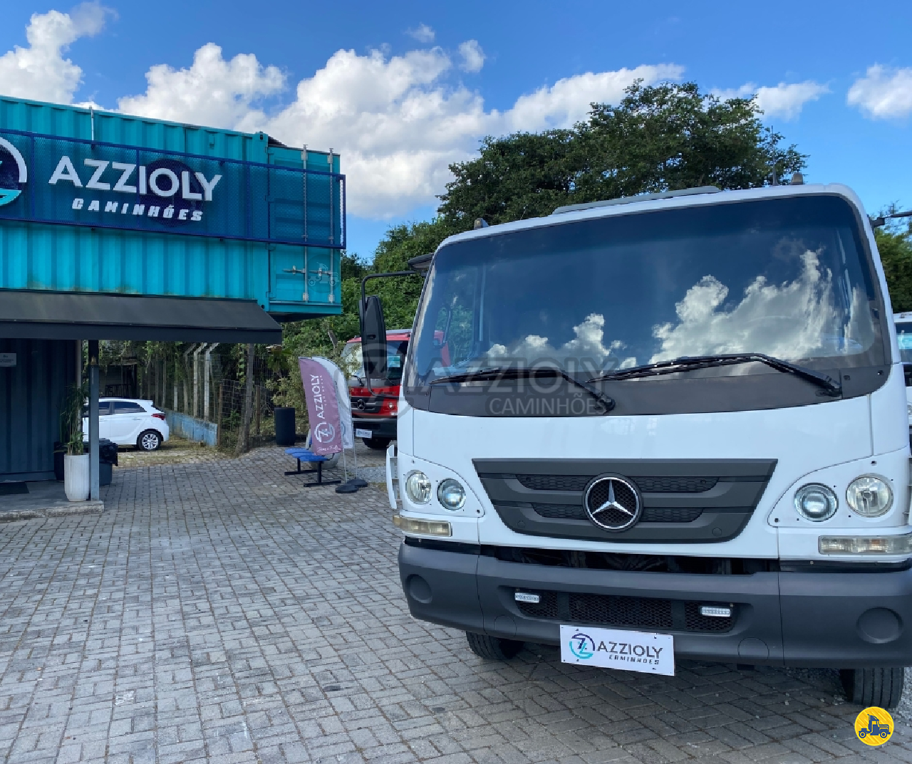 CAMINHAO MERCEDES-BENZ MB 1016 Plataforma Guincho 3/4 4x2 Azzioly Caminhões MOGI DAS CRUZES SÃO PAULO SP