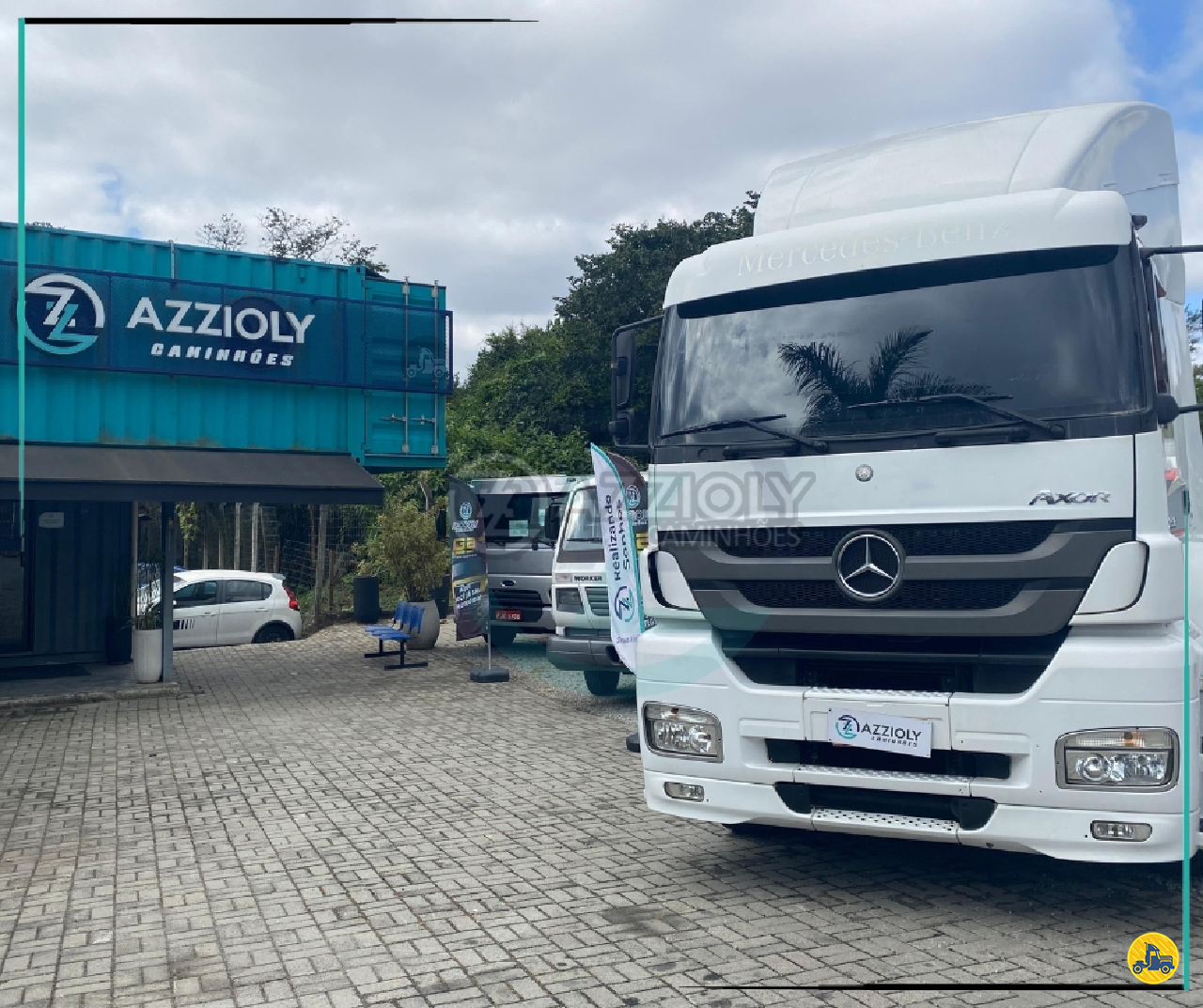 CAMINHAO MERCEDES-BENZ MB 2536 Chassis Cavalo 6x2 Azzioly Caminhões MOGI DAS CRUZES SÃO PAULO SP
