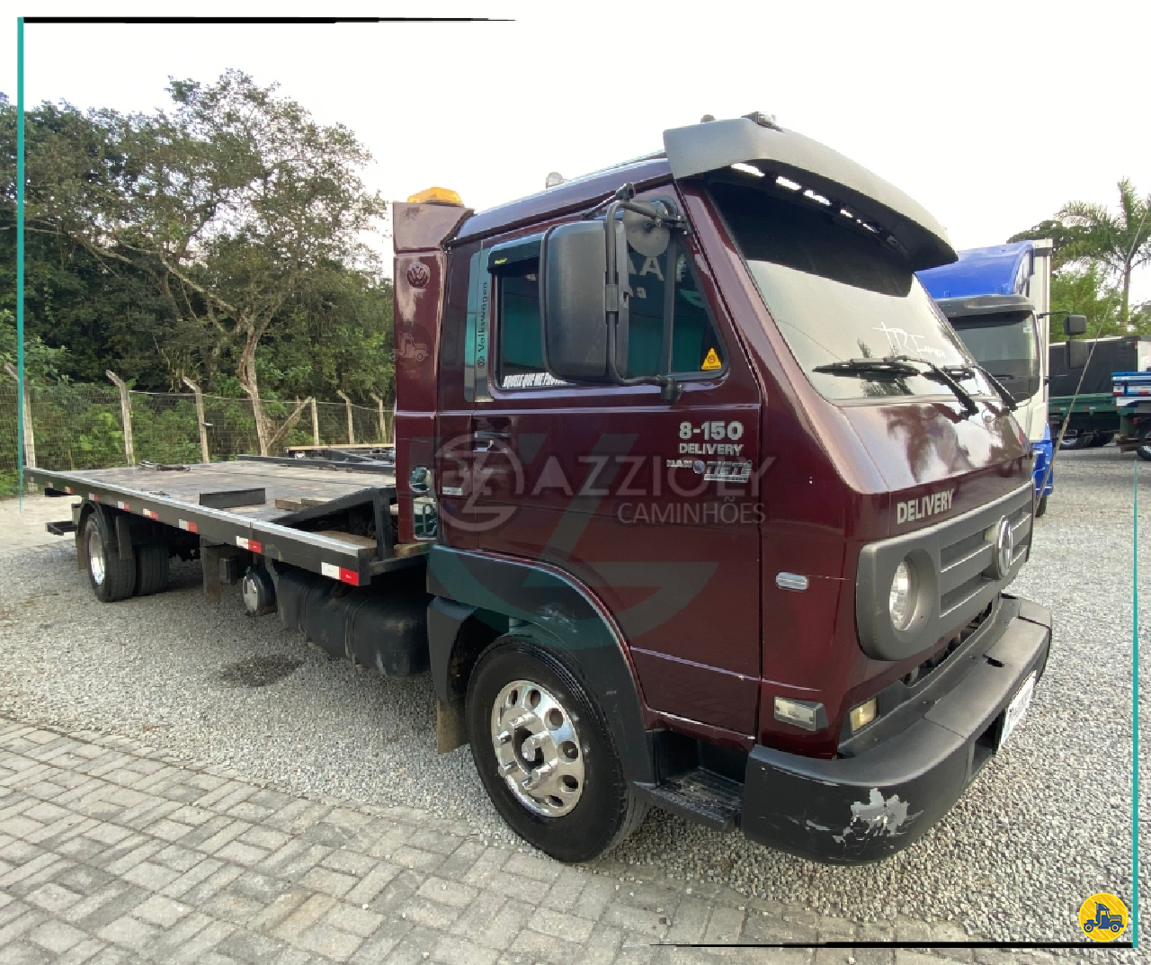 CAMINHAO VOLKSWAGEN VW 8150 Plataforma Guincho Toco 4x2 Azzioly Caminhões MOGI DAS CRUZES SÃO PAULO SP