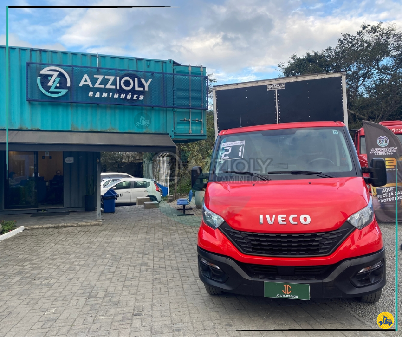 CAMINHAO IVECO DAILY 35-150 Baú Furgão 3/4 4x2 Azzioly Caminhões MOGI DAS CRUZES SÃO PAULO SP