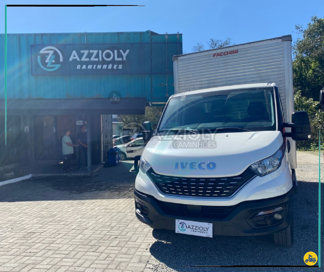 CAMINHAO IVECO DAILY 35-150 Baú Furgão 3/4 4x2 Azzioly Caminhões MOGI DAS CRUZES SÃO PAULO SP