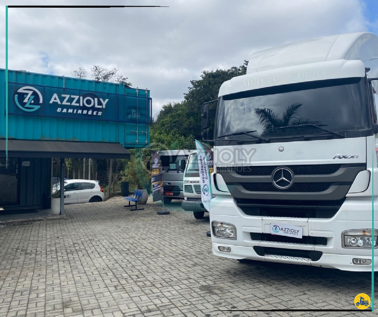 CAMINHAO MERCEDES-BENZ MB 2536 Chassis Azzioly Caminhões MOGI DAS CRUZES SÃO PAULO SP