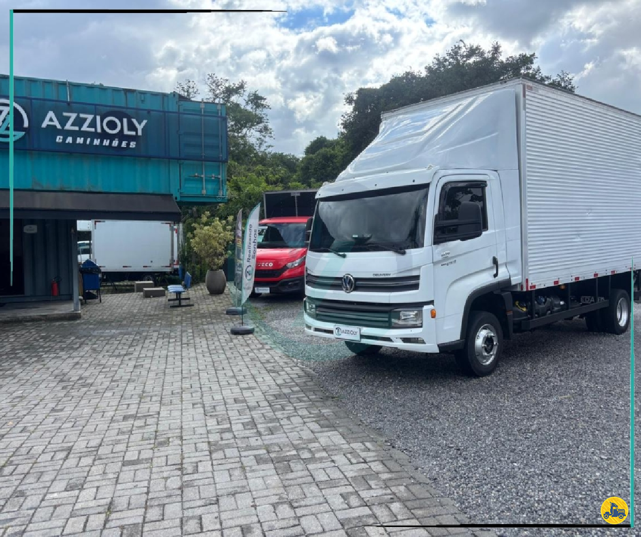 CAMINHAO VOLKSWAGEN VW 9170 Baú Furgão 3/4 4x2 Azzioly Caminhões MOGI DAS CRUZES SÃO PAULO SP