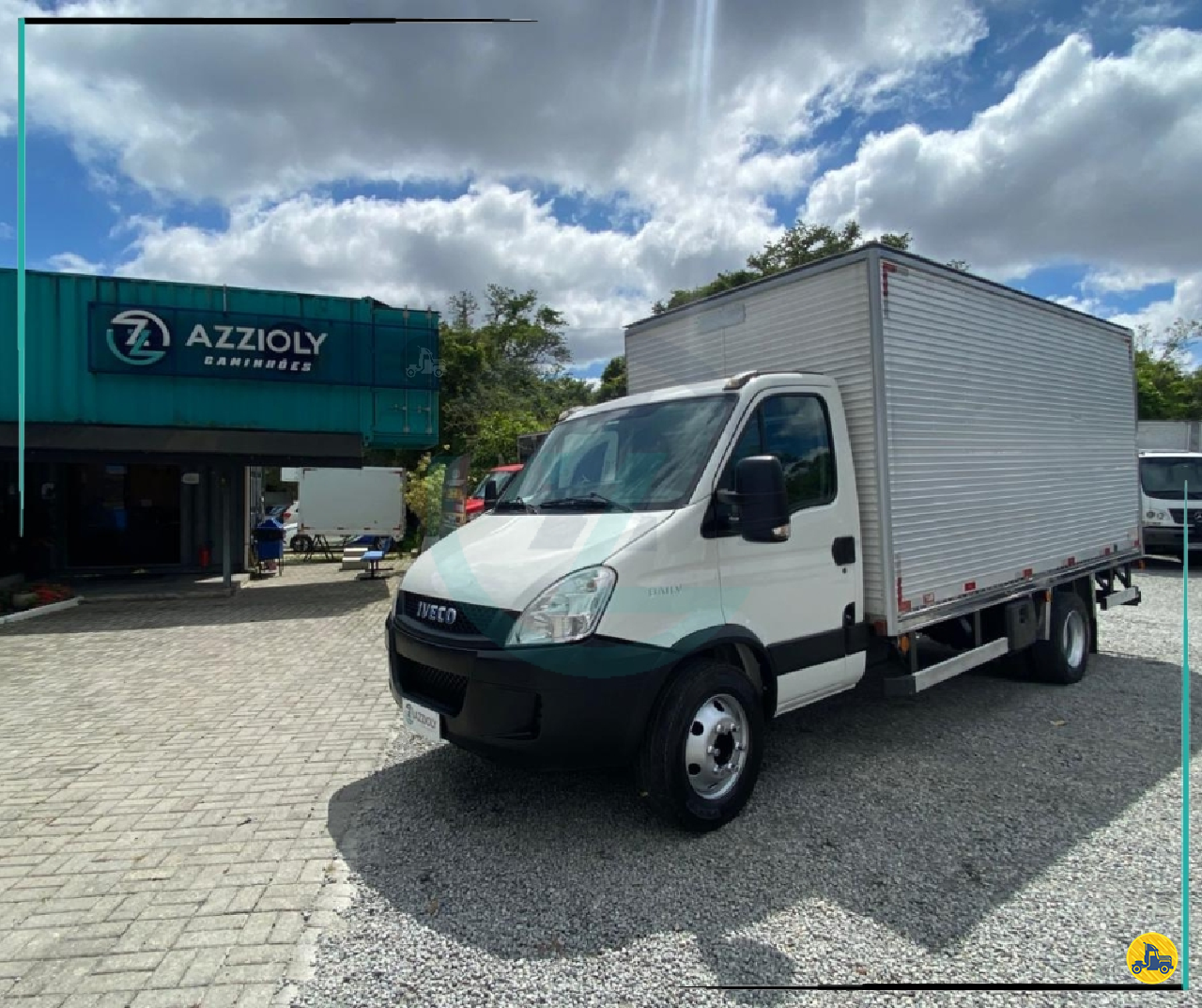 CAMINHAO IVECO DAILY 70c16 Baú Furgão 3/4 4x2 Azzioly Caminhões MOGI DAS CRUZES SÃO PAULO SP