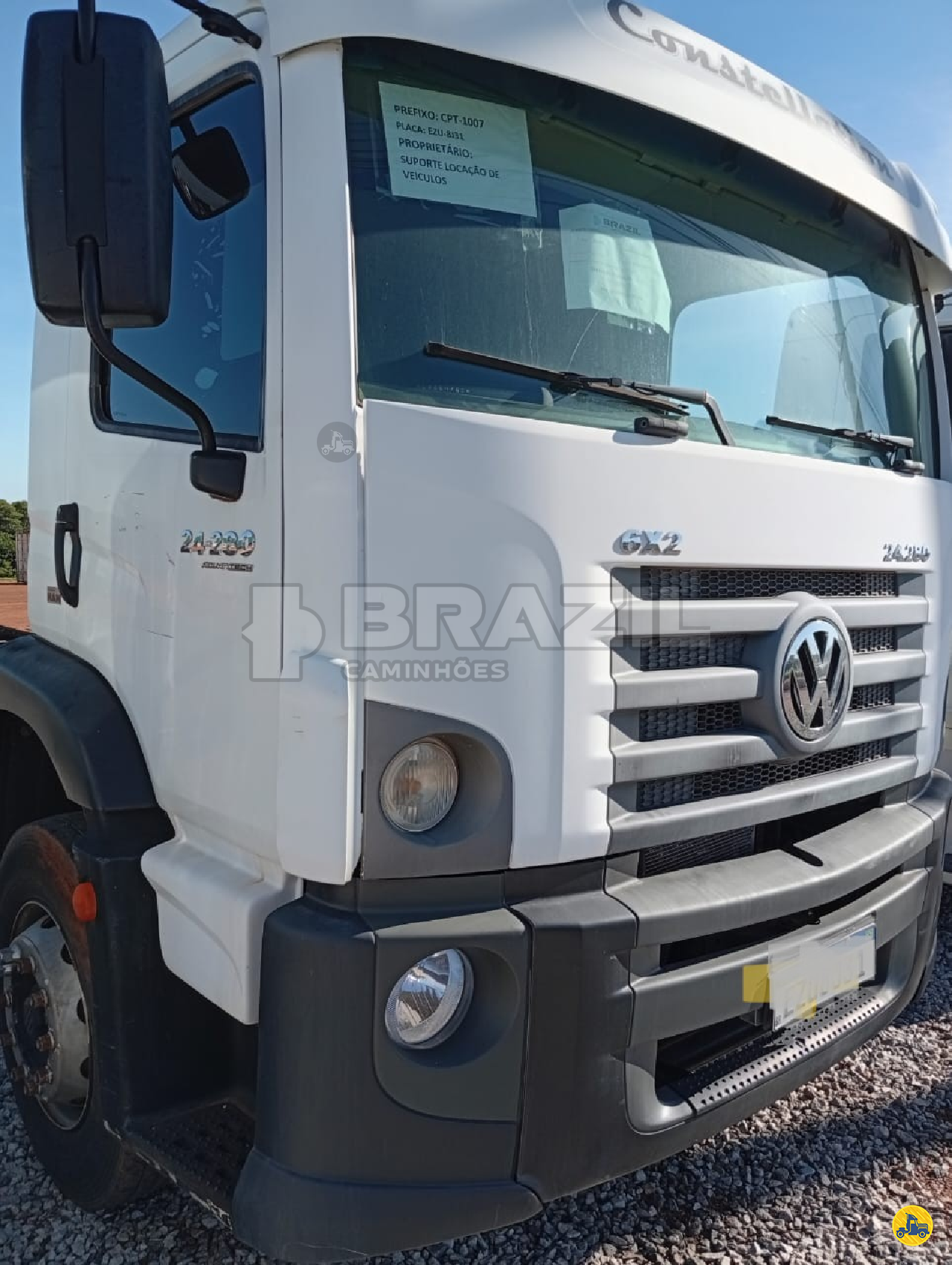 CAMINHAO VOLKSWAGEN VW 24280 Chassis Cavalo 6x2 Brazil Implementos GOIANIA GOIAS GO