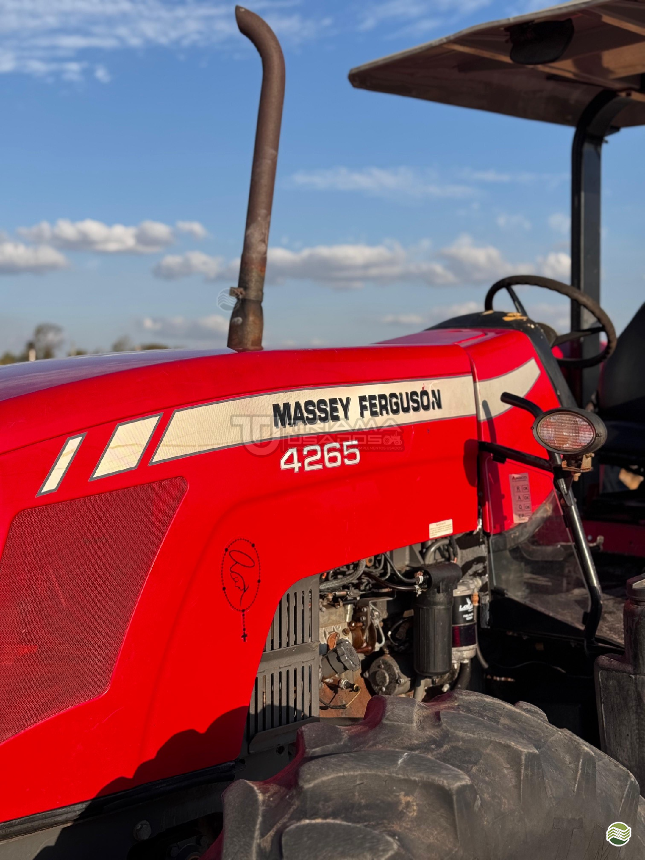TRATOR MASSEY FERGUSON MF 4265 Tração 4x4 Triama Usados BOM DESPACHO MINAS GERAIS MG